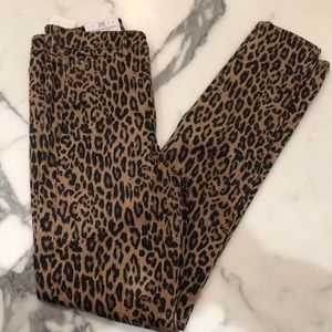Leopard print pants